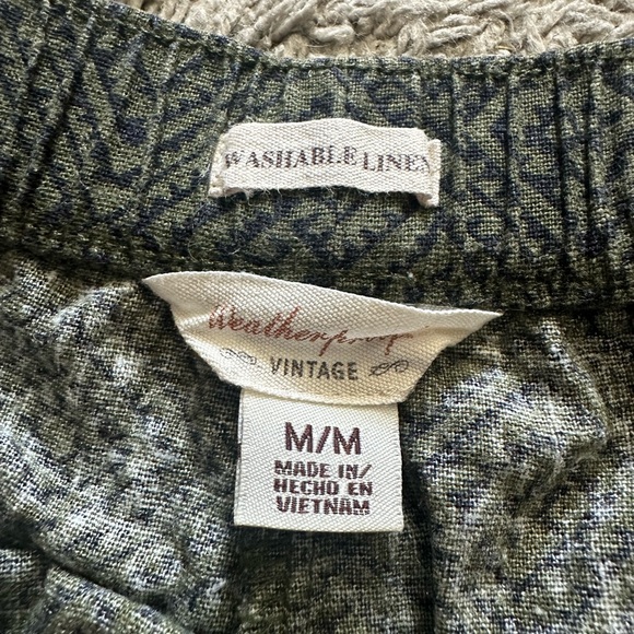 Linen blend shorts - Picture 3 of 6